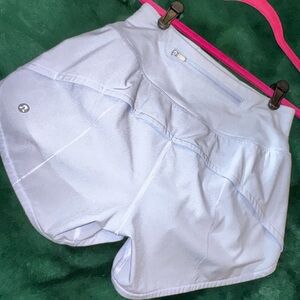 Lululemon Athletica Speed Up Shorts, Mid Rise, 4” Inseam, Size 2 in Powder Blue